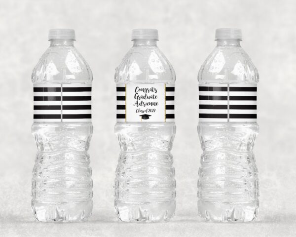 personalized water bottle labels set - Image 2