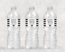 personalized water bottle labels set