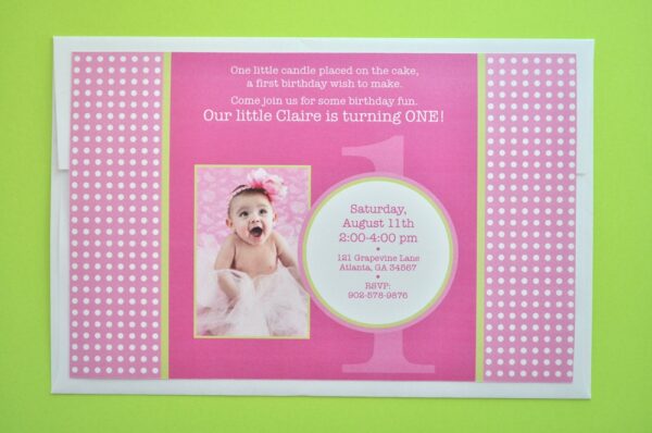 Water Bottle Labels with Polka Dots in Pastel Colors - Image 2