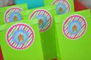 Holiday Party Favor Sticker Labels Set of 24