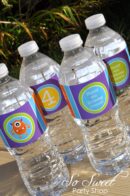 Monster Theme Beverage Labels Set of 10
