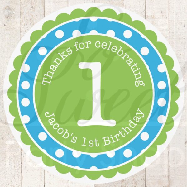 Birthday Party Sticker Set - Image 4
