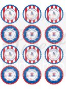 Independence Day Sticker Set