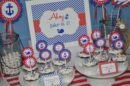 Nautical Birthday Water Bottle Labels Set of 10