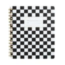 Checker Black Notebook