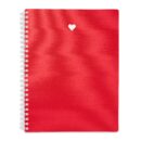 Pink Heart Lined Notebook