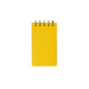 Compact Mustard Notebook