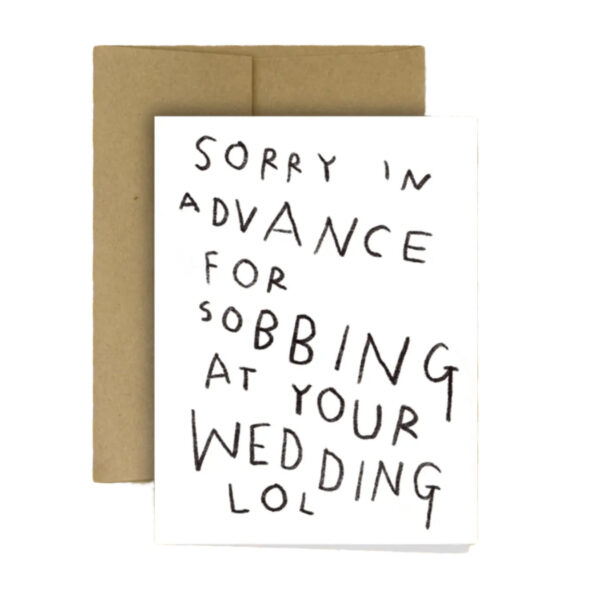 Apologies Ahead for Emotional Moments