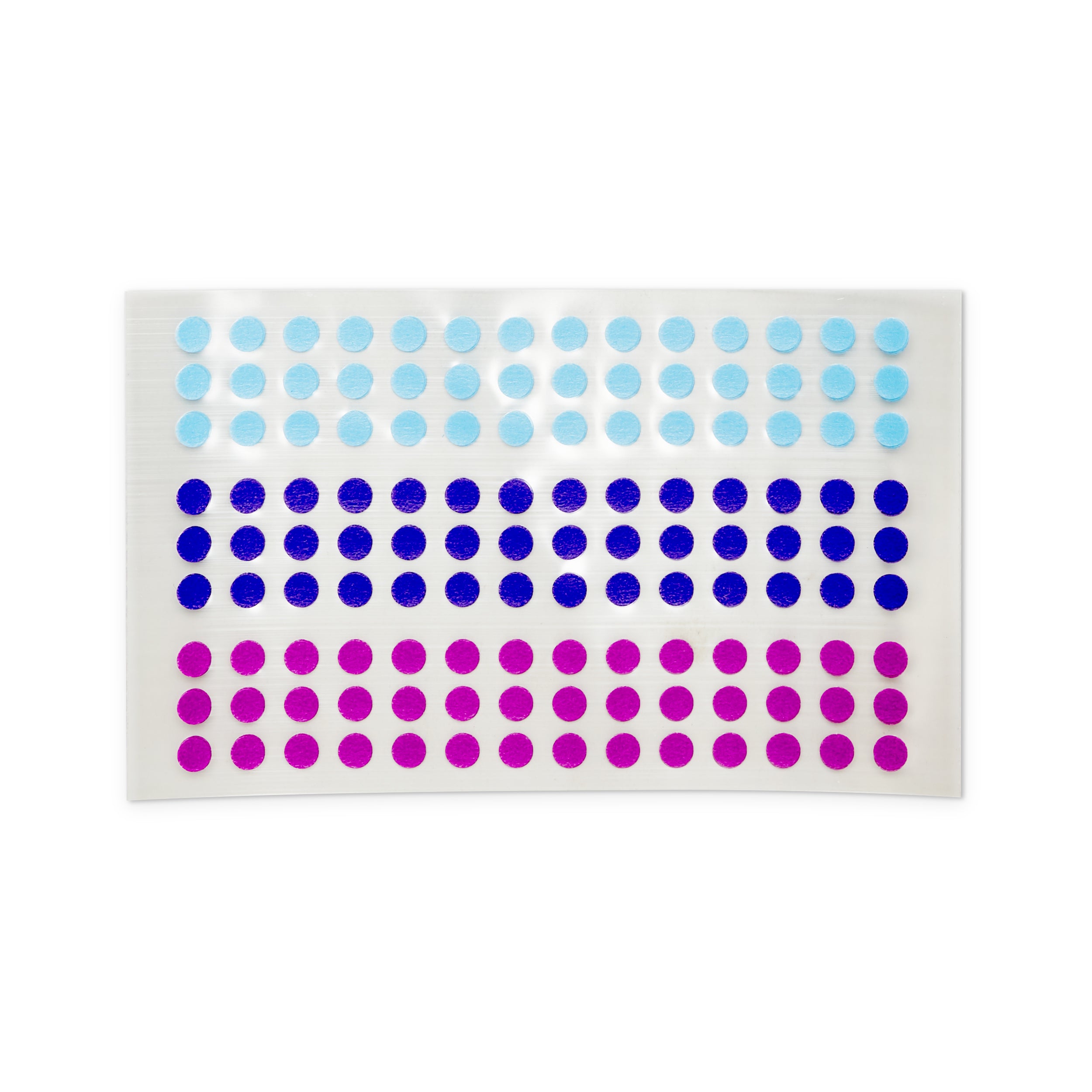 dot stickers light blue purple magenta