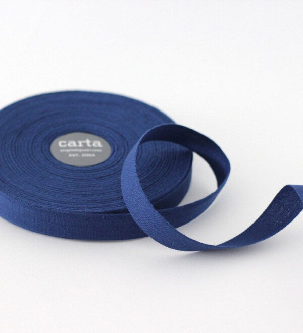 dark blue closely woven tape
