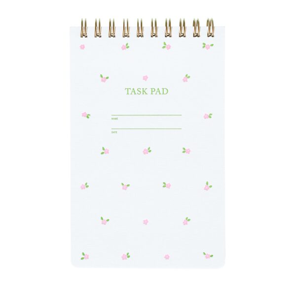 Mini Floral Pink Task Pad - Image 3