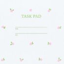 Mini Floral Pink Task Pad