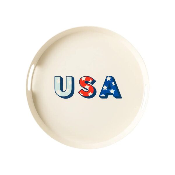 Eco-Friendly Reusable Bamboo Round Tray