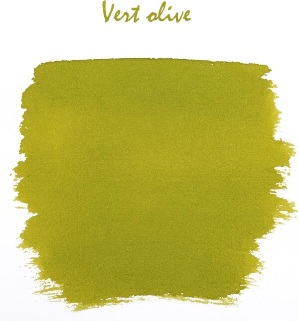 10ml bottled ink green olive